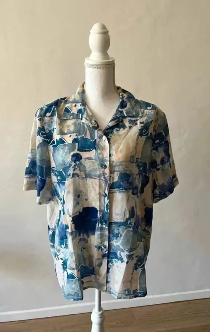 Chemise Vintage - Taille 46 - photo numéro 2