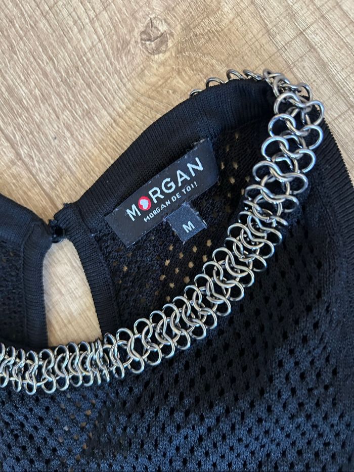 Robe noire sans manches Morgan taille M comme neuve - photo numéro 10