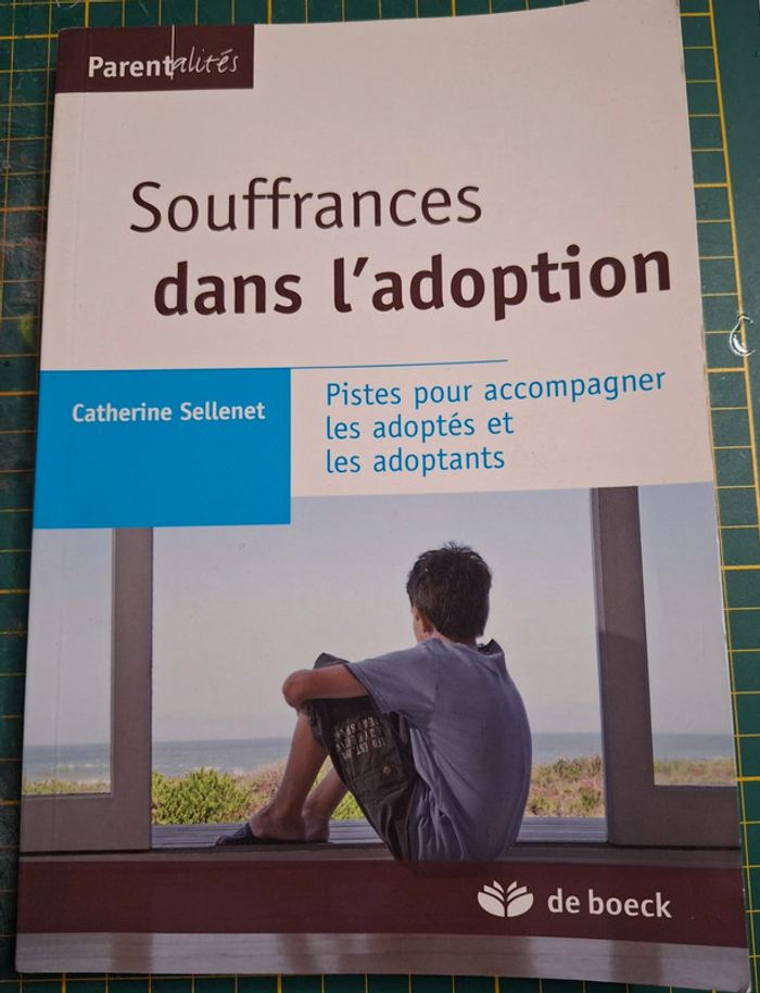 Livre "souffrances dans l'adoption" en très bon état