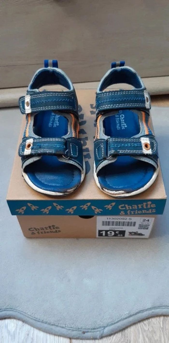 Sandales/ nu-pieds "Charlie & friends" Pointure 24