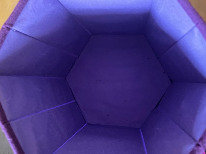 Pouf de rangement reine des neiges - photo numéro 4