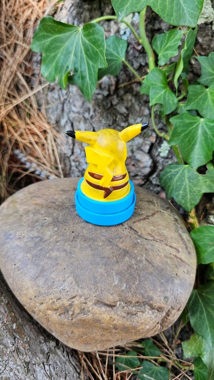 Super figurine Pokemon Nintendo Tampon pikachu - photo numéro 4