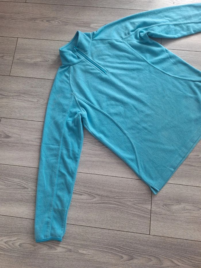 Pull polaire bleu taille L - photo numéro 4