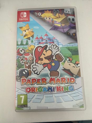 Paper Mario origami King jeu switch 