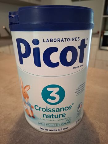 Lait infantile Picot 3e âge