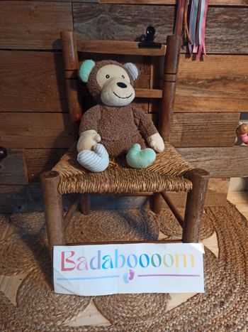 Peluche singe bouillote sèche dodie tbe