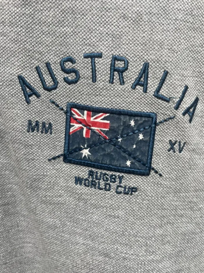 Polo rugby Australia World Cup 2015 mens L - photo numéro 2