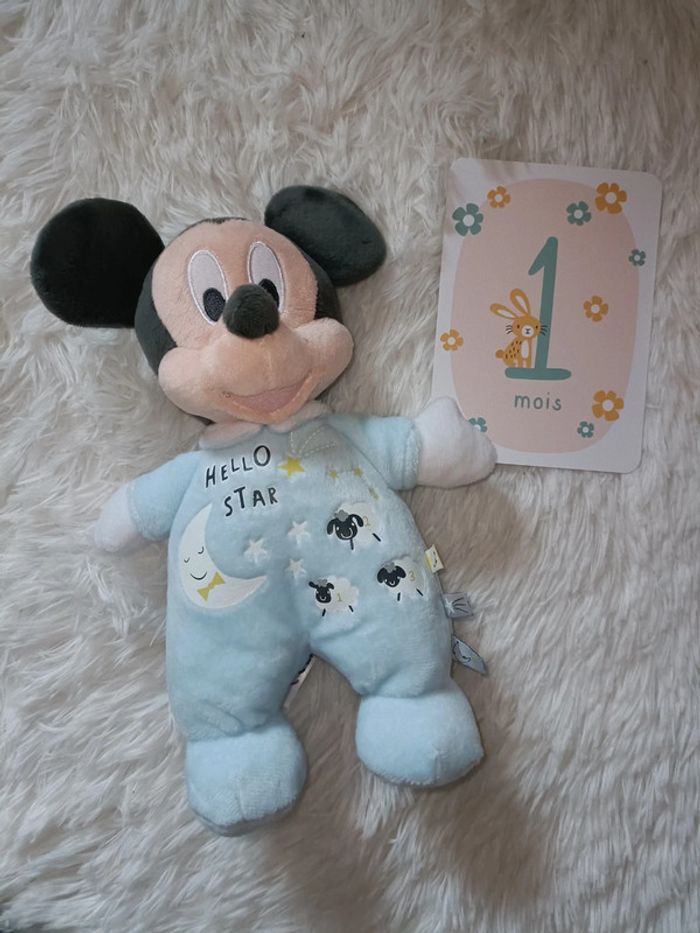 Peluche Mickey Bleu