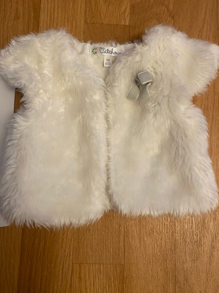 Veste fourrure 3 mois - photo numéro 3