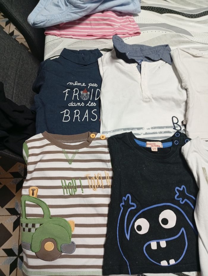 T-shirt LM  en lot - photo numéro 3