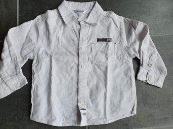 Chemise velours 24 mois