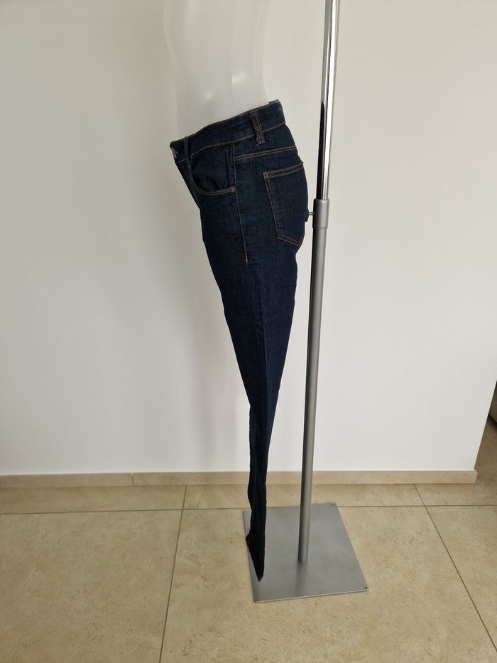 Jeans bleu marine skinny Amisu - photo numéro 4
