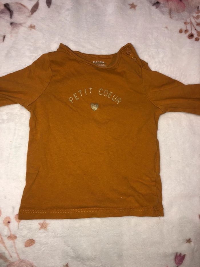 Haut manche longue 9 mois