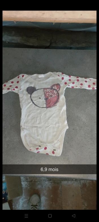 Bodies 6/9 mois