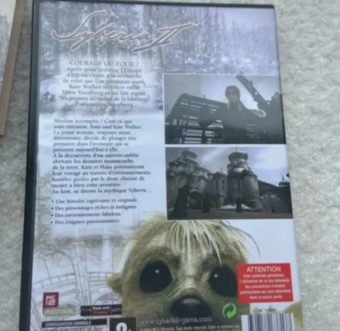 Syberia II – Jeu PC/Mac – Très Bon État - photo numéro 3