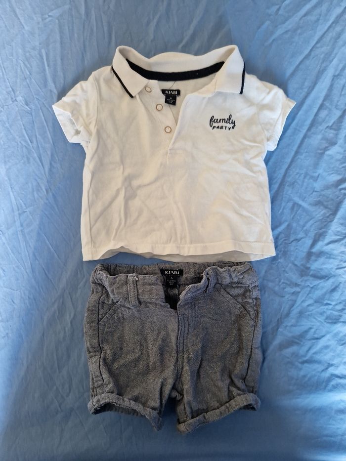 Ensemble short polo