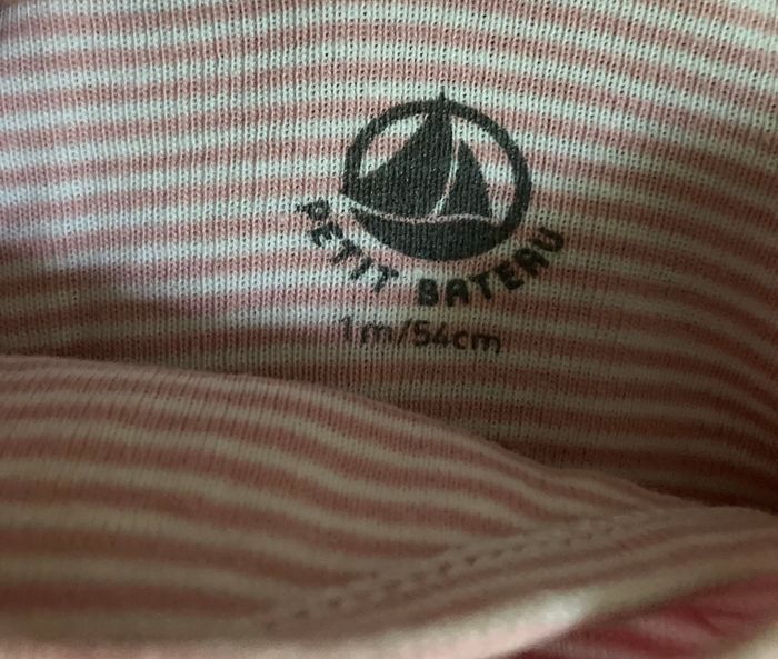 Lot 2 bodies petit bateau - photo numéro 2