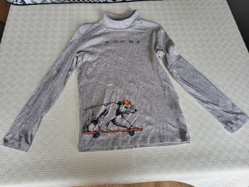 Pull col roulé