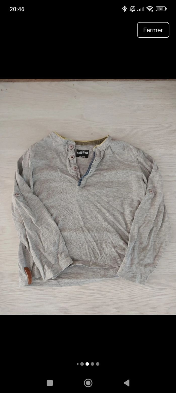 Lot t-shirt manches longues 3ans - photo numéro 6