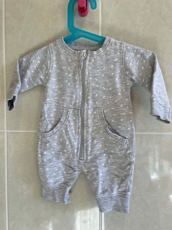 Pyjama léger mixte sans pied 3 mois