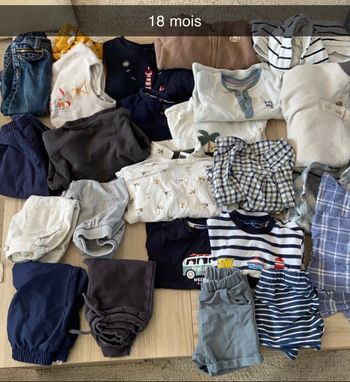 Lot vêtements 18 mois