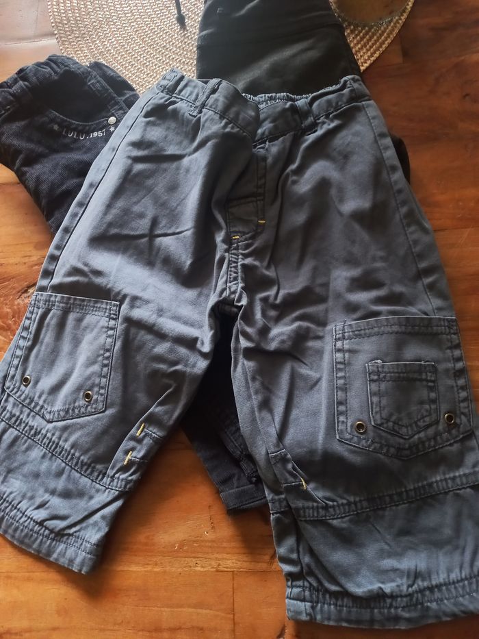 Lot pantalons 18 mois garçon - photo numéro 2