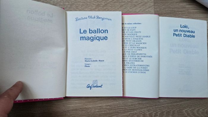 #lot livre clubs Benjamin - photo numéro 3
