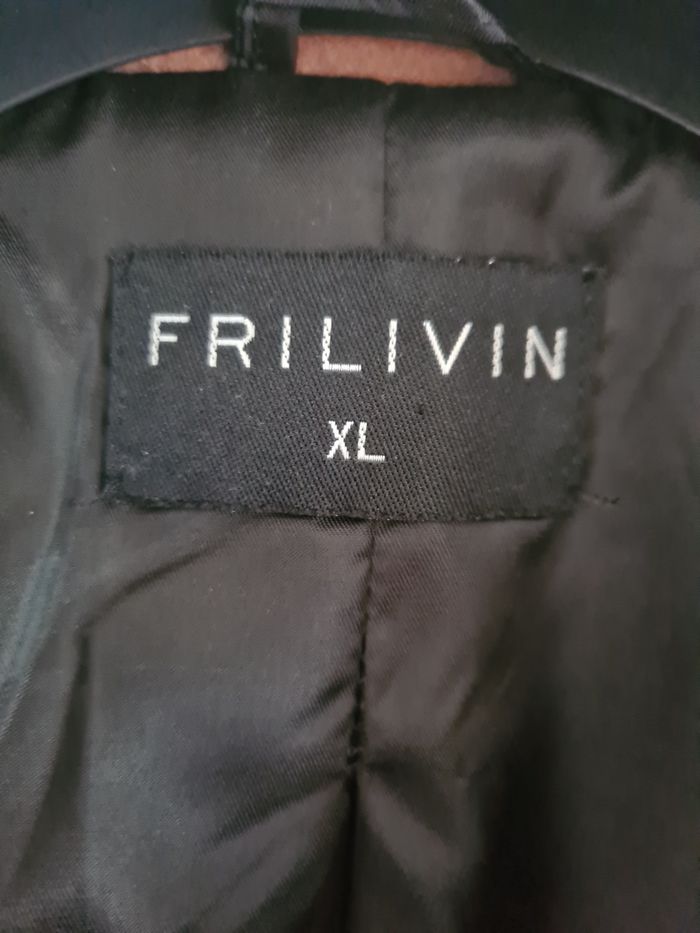 Manteau boutonné camel Frilivin / Taille XL - photo numéro 3