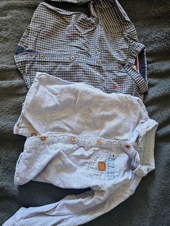 Lot de 2 chemises