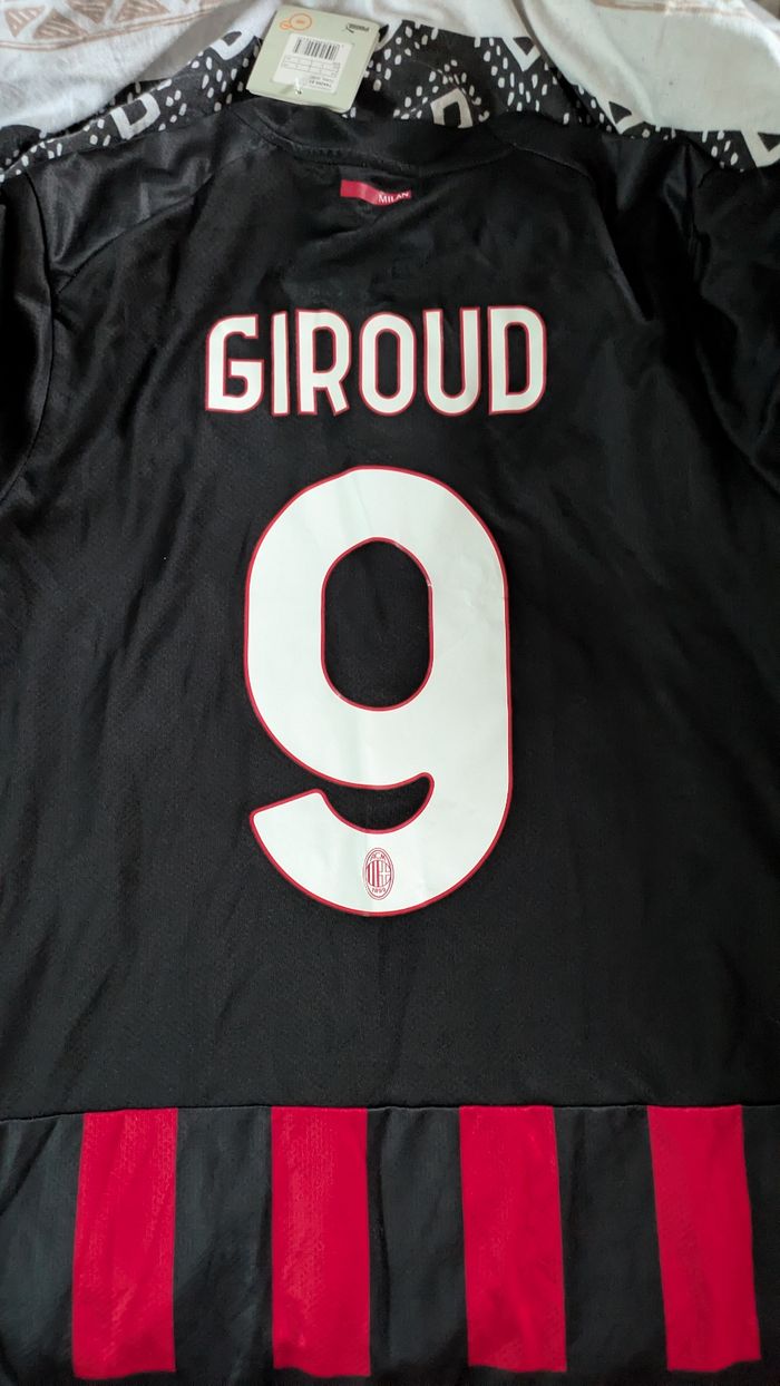 Maillot Milan AC floqué Giroud - photo numéro 4