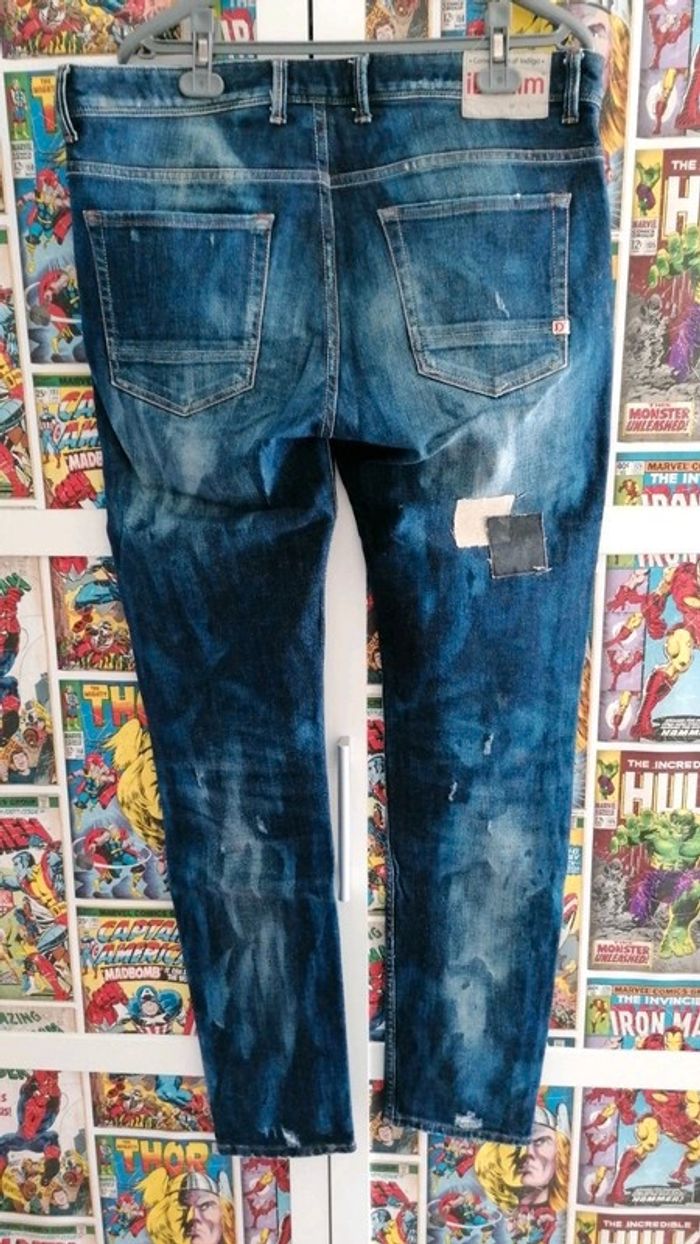 Jean slim community of indigo homme taille 36 - photo numéro 2