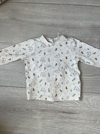 Tee shirt à motifs 3 mois