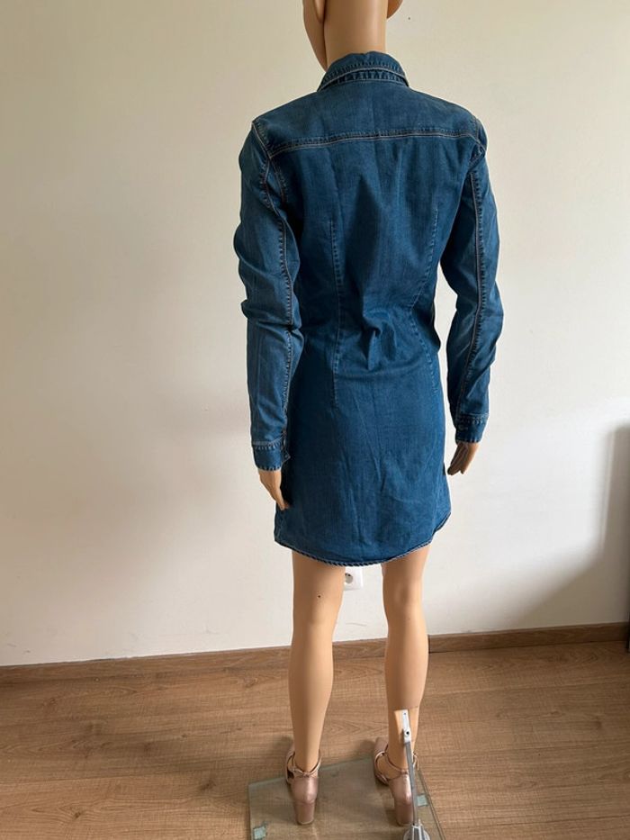 Robe bleue en jean à manches longues Only taille S jamais portée - photo numéro 10