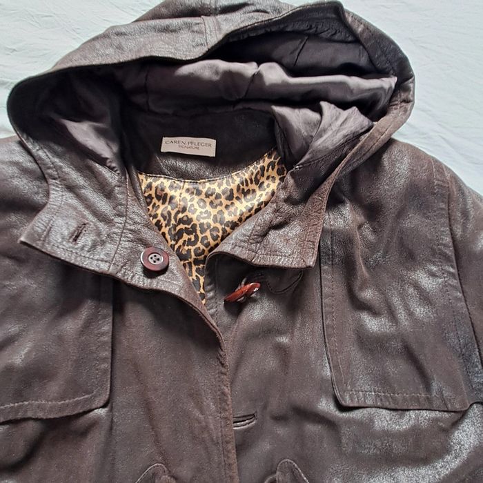 Trench velours suède taille44 #carenpfleger - photo numéro 3