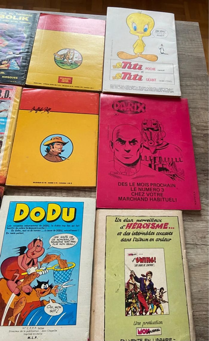 Lot de 21 bd comics petit format - photo numéro 17
