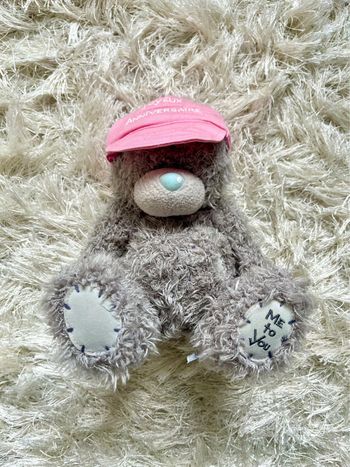 Peluche Me to you Joyeux anniversaire 20cm