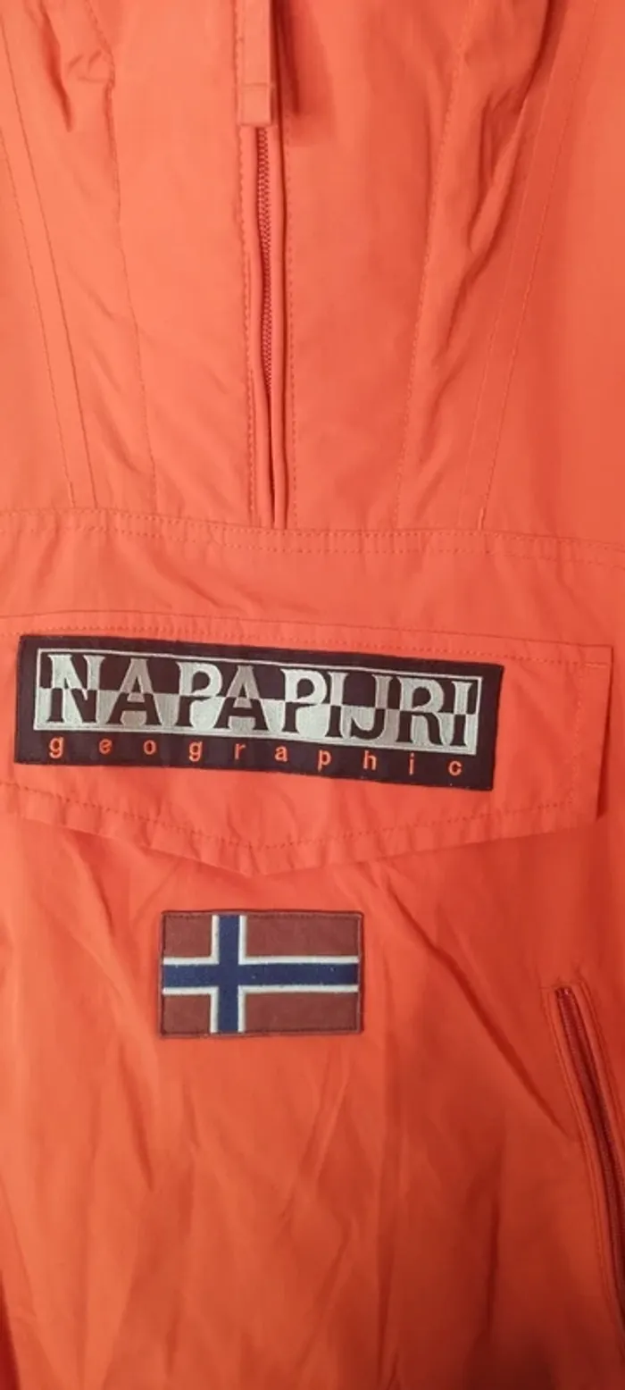 Manteau coupe vent napapijri - photo numéro 3