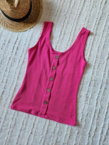 Débardeur fuchsia taille 36