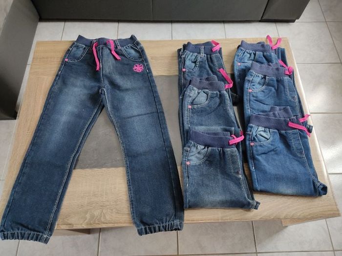 Jean gamme confort fille 8 ans