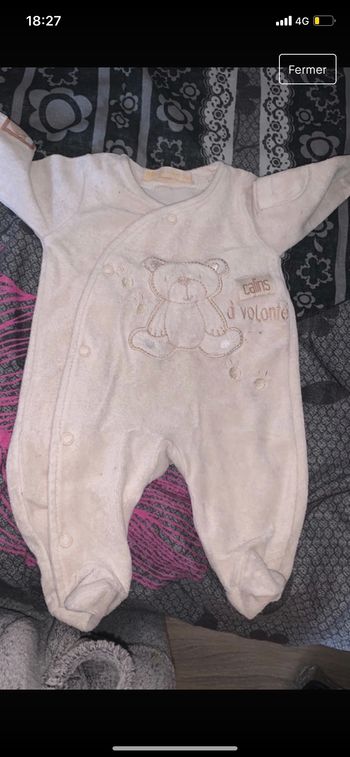 Pyjama mixte naissance