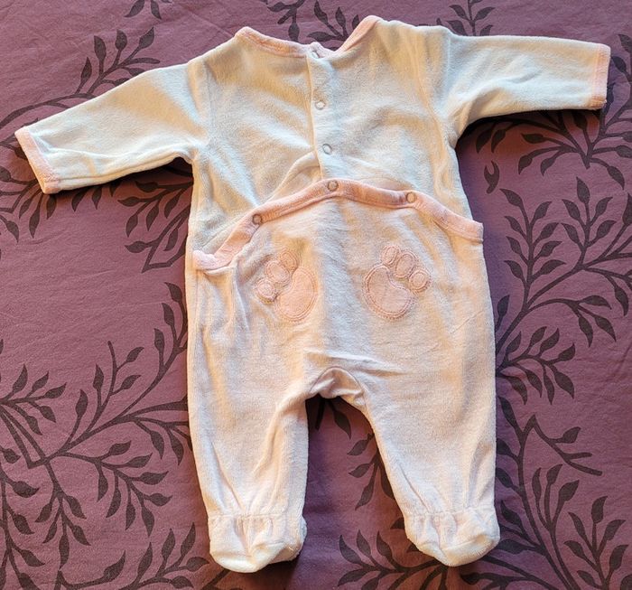 Lot de 7 pyjamas en velours (grenouillères) - photo numéro 14