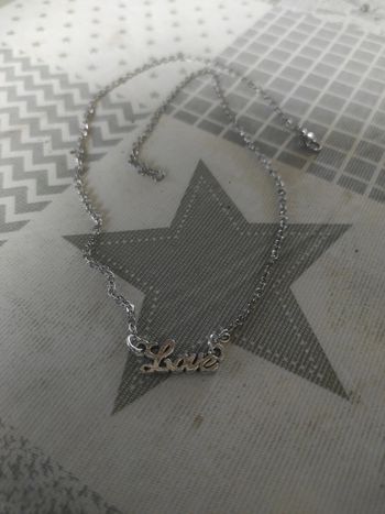 Collier love en acier