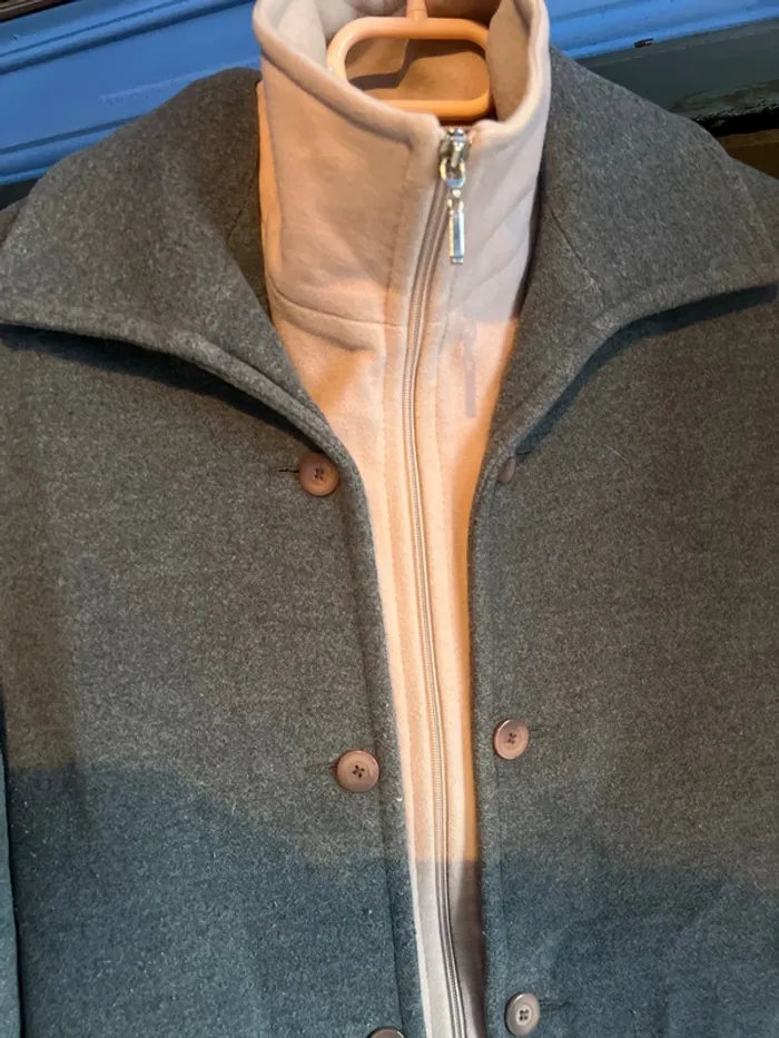 Manteau effet 2 manteaux - photo numéro 2