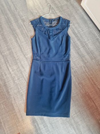 Robe de soirée bleu