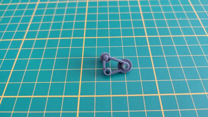 Partie moteur pièce détachée miniature Bburago Burago Jaguar type E 1961 1/18 1/18e 1/18ème #C64