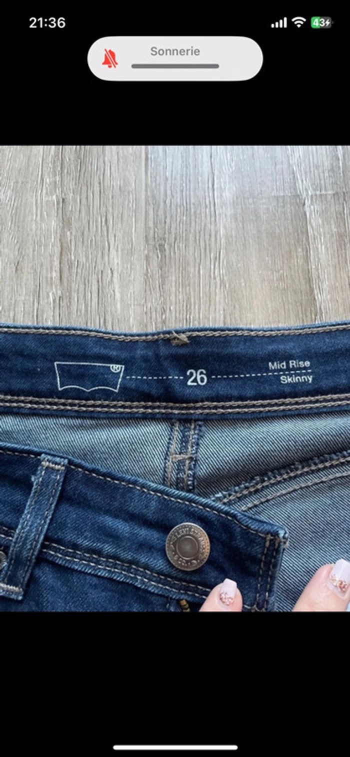 Jean levi’s skinny 26 - photo numéro 3