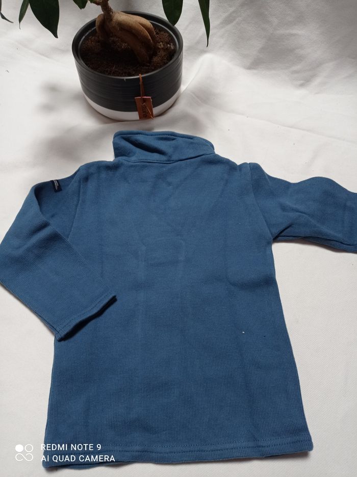 pull/ vareuse bleu mer - photo numéro 5