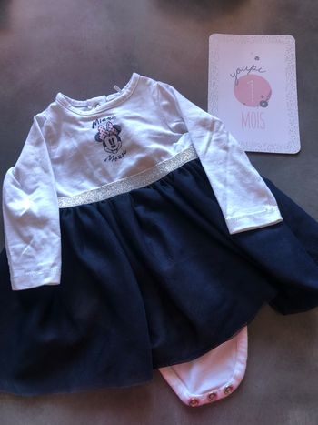 Robe Minnie 1 mois