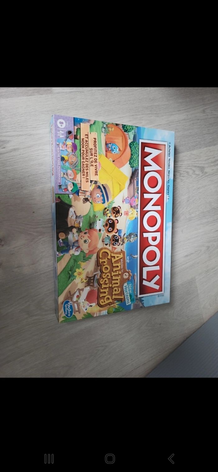 Jeu monopoly animal crossing