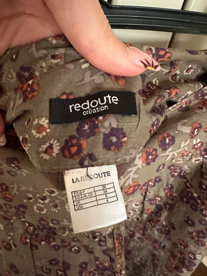 Jupe à fleurs La redoute taille S - photo numéro 2